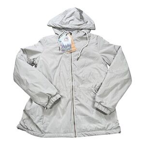 Avalanche Outdoor‎ Supply Co Womens Fleece Lined Hooded Jacket Gray XS